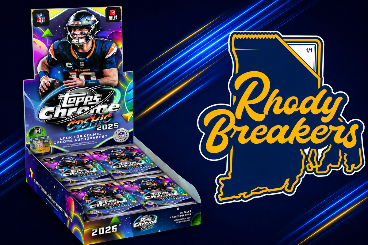 2025 Topps Cosmic Chrome Football 2-box PYT #3 – RhodyBreakers