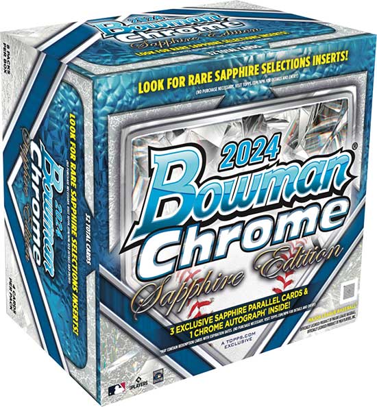 2024 Bowman Chrome Sapphire Baseball 1-box RT #3