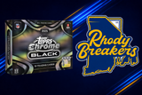 2025 Topps Chrome Black Football 4-box PYT #1