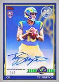 2026 Topps Flagship Football Hobby 4-Box RT #1