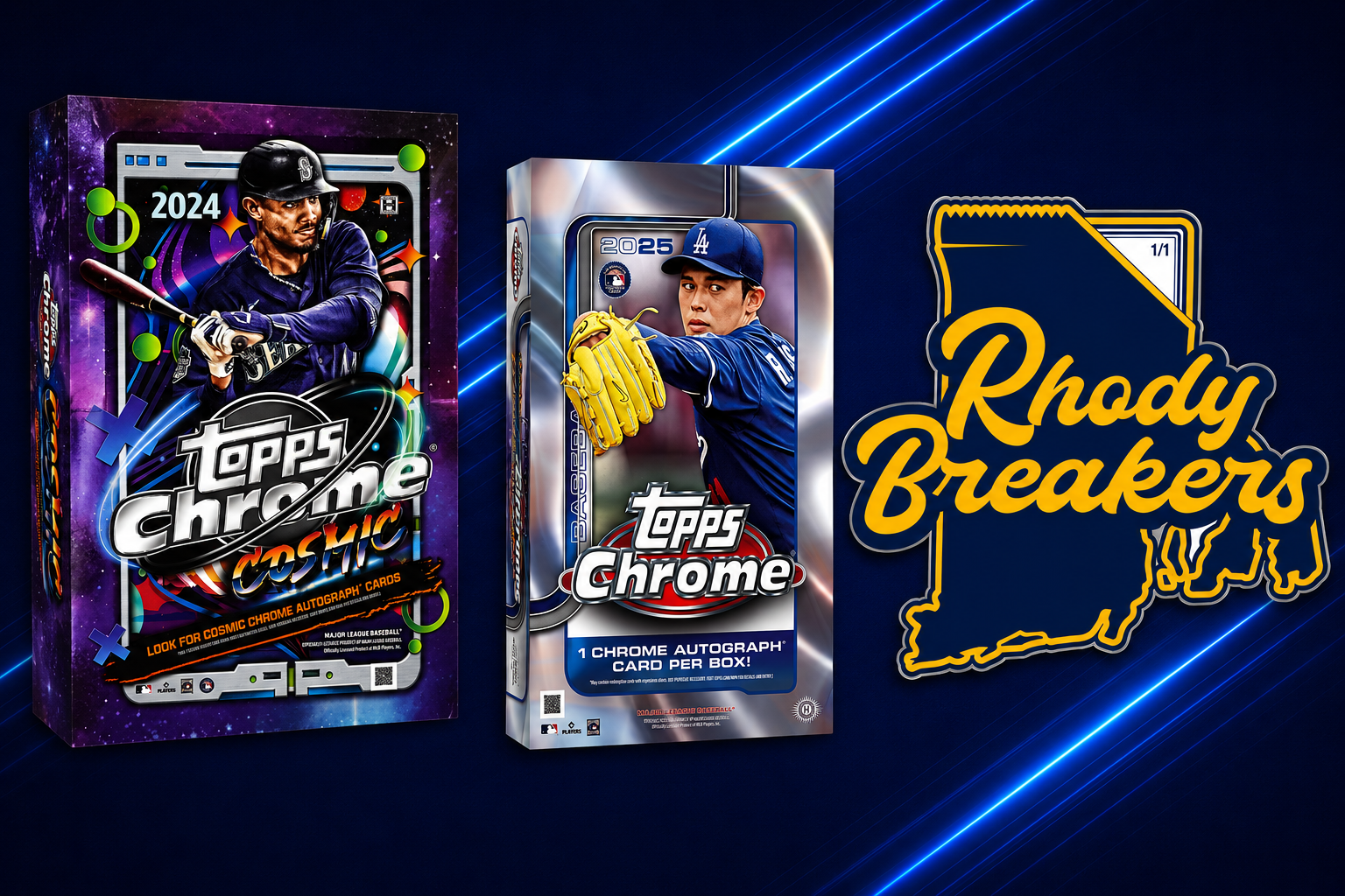 24 + 25 Topps Chrome (Cosmic + Hobby) Baseball Mixer RT #1