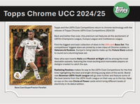 24/25 Topps Chrome UEFA Club Competitions Soccer Jumbo 4-box PYT #5