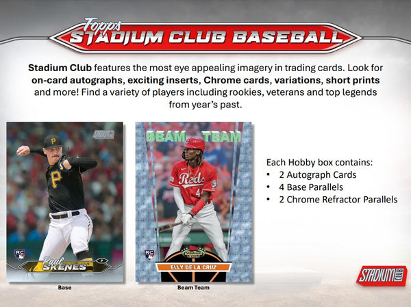 2024 Topps Stadium Club Baseball Hobby Case PYT #1