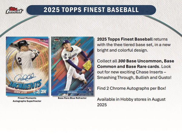2025 Topps Finest Baseball Hobby Full Case PYT #2