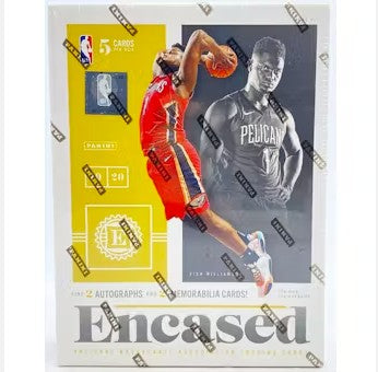 2019/20 Panini Encased Basketball Hobby Box
