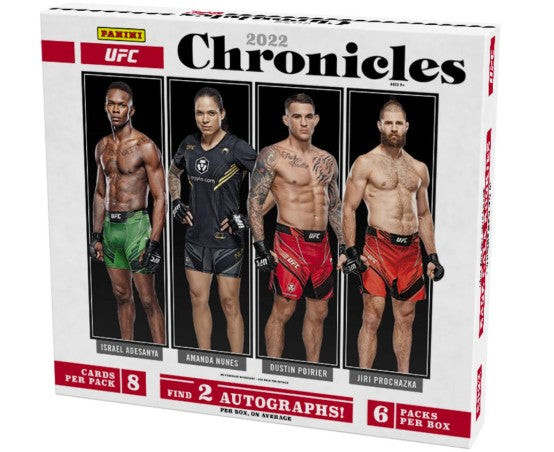 2022 Panini Chronicles UFC Hobby Box