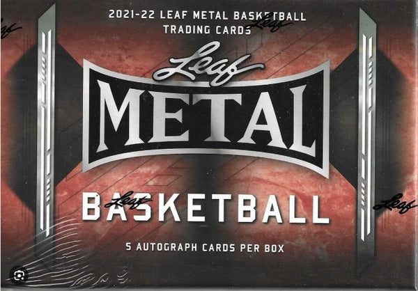 2021/22 Leaf Metal Basketball Hobby Box