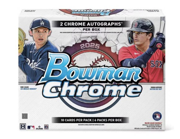 2025 Bowman Chrome MLB Hobby Case PYT #6