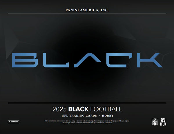 2025 Panini Black Football Hobby 6-box PYT #1