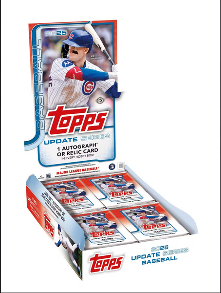 2025 Topps Update Series Baseball Hobby 4-Box RT #1