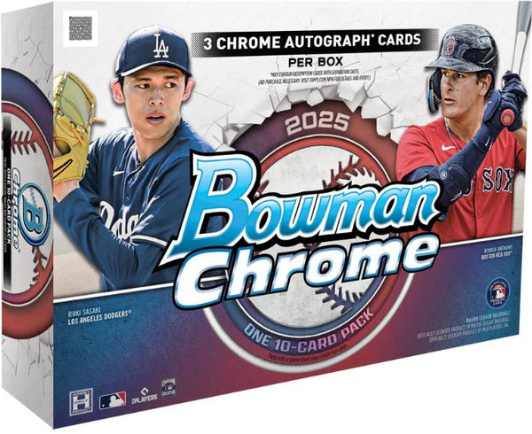 2025 Bowman Chrome MLB Breaker's Delight 2-box RT #6